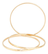 Tres Pulseras Bonito Grabado Para Mujer De 10k 12 Gramos Oro