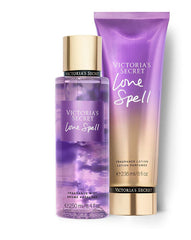 Set Victoria's Secret Crema Y Body Locion Love Spell