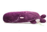 Peluche Almohada Ballena Morada 90 Cm