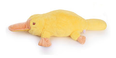 Peluche Ornitorrinco Amarillo Acostado 80cm