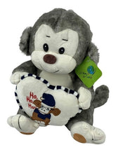 Peluche Chango Color Gris 26cm Regalo Precio Mayoreo
