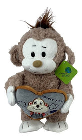 Peluche Chango Color Beige 35cm Regalo Precio Mayoreo
