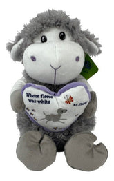 Peluche Oveja Color Gris 43cm Regalo Precio Mayoreo