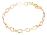 Pulsera Mujer De Oro Florentino En 10k 3.4 Gramos