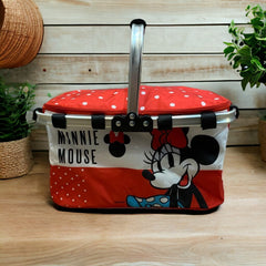 Canasta térmica plegable de Minnie Mouse 35x25cm