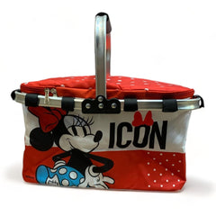Canasta térmica plegable de Minnie Mouse 35x25cm