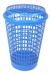Pg Cesto Calado C/tapa Azul Claro