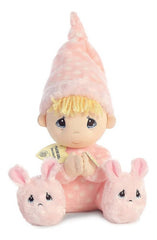 Peluche Rezador Ángel De Mi Guarda Angelito niña 20cm