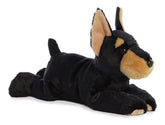 Peluche Flopsie - Duke Doberman 30cm Perro