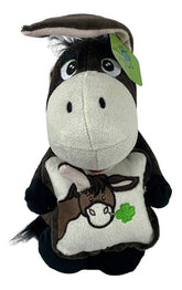 Peluche Burro Color Café 23cm Regalo Precio Mayoreo