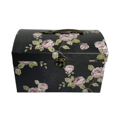 Set de 3 cajas diferentes tamaños. Negro invierno