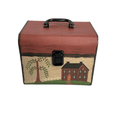 Set de 3 cajas diferentes tamaños. Cabaña