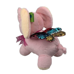Peluche Elefante Mariposa Mediano Precio Mayoreo 33cm