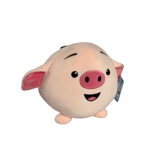 Alcancía de peluche con sonido y luz puerco