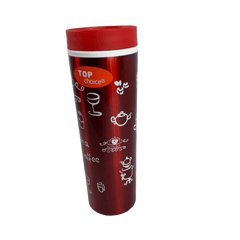 Termo Plastico 350ml Rojo