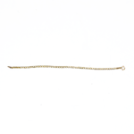 Esclava barbado niño 6-12años oro puro 10K, 16cm de largo