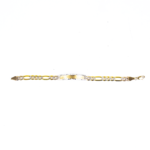 Esclava Cartier corte diamante y bisel oro 10K 6-12años 16cm