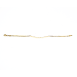 Esclava Cartier barbada niño 6-12 años oro puro 10K, 16cm