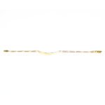 Esclava Cartier oro florentino de 10K niño 6-12 años, 16cm