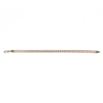 Esclava pulso Bismark para dama oro florentino 10K, 18cm