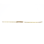 Esclava Cartier para dama oro puro 10K, 18cm de largo