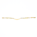 Esclava Cartier corte diamante niño 3-6 años oro 10K, 14cm