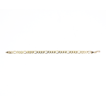 Esclava Cartier oro amarillo 10K de caballero 21 cm