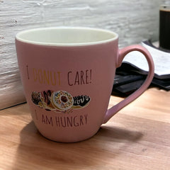 Tazas de porcelana donas I donut care! 380ml