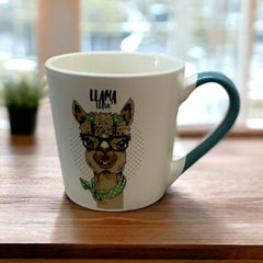 Tazas de porcelana Llama i love 310ml