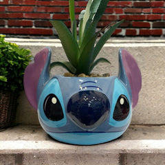 Maceta de cerámica de Stitch 7 x 7 cm