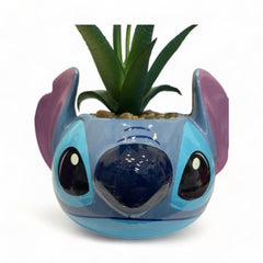 Maceta de cerámica de Stitch 7 x 7 cm
