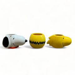 Juego de 3 mini tazas de cerámica Peanuts 103ml