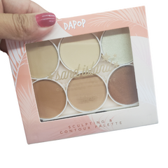 Iluminador Contorno Dapop polvo 12 g.