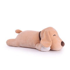 Peluche Labrador Café Acostado 60 Cm