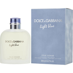 Perfume Light Blue Hombre Dolce Gabbana Edt 200 Ml Original