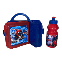 Lonchera Con Botella De Spiderman