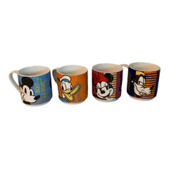 Juego De 4 Tazas Apilables De Porcelana Disney