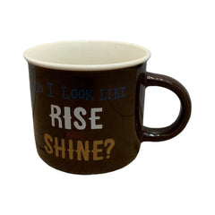 Tazas de porcelana coffee Rise and shine? 350ml