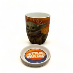 Taza con tapa de The Mandalorian 385ml