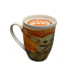 Taza con tapa de The Mandalorian 385ml