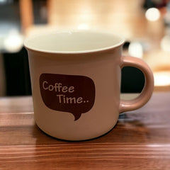 Taza de porcelana Coffee Time 340ml