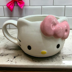 Taza de cerámica de Hello Kitty 3D 591ml