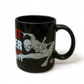 Taza de cerámica de Spider-Man brilla en la oscuridad 320ml
