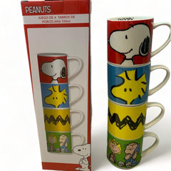Juego de 4 tazas de Peanuts 330 ml