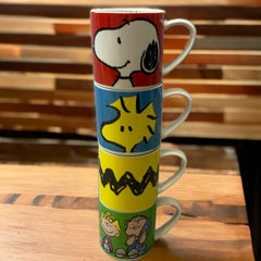 Juego de 4 tazas de Peanuts 330 ml