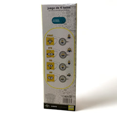 Juego de 4 tazas apliables de Minions 330ml