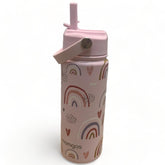 Termo Mamgos Arcoíris Rosa de Acero inoxidable 18oz