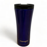 Termo Mamgos color azul metálico de Acero inoxidable 500ml