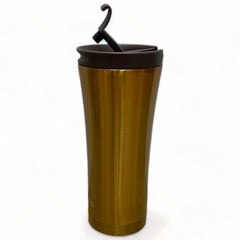 Termo Mamgos color dorado de Acero inoxidable 500ml