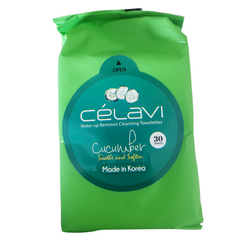 Toallitas desmaquillantes Célavi 30 pzas.